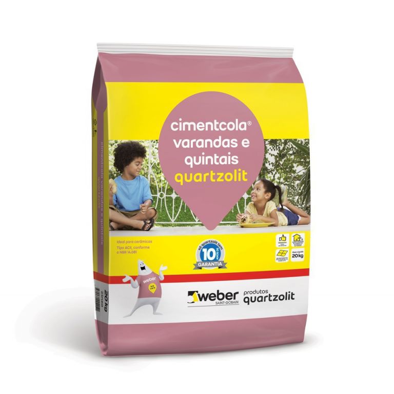 Cimentcola Varandas e Quintais Quartzoli